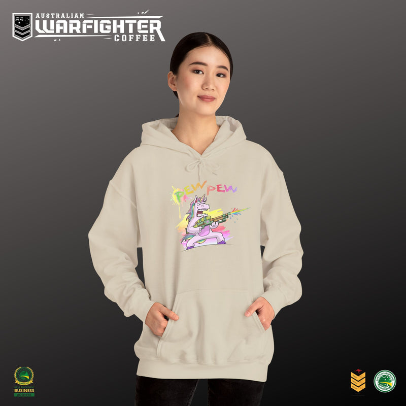 Pew Pew Unicorn Hoodie