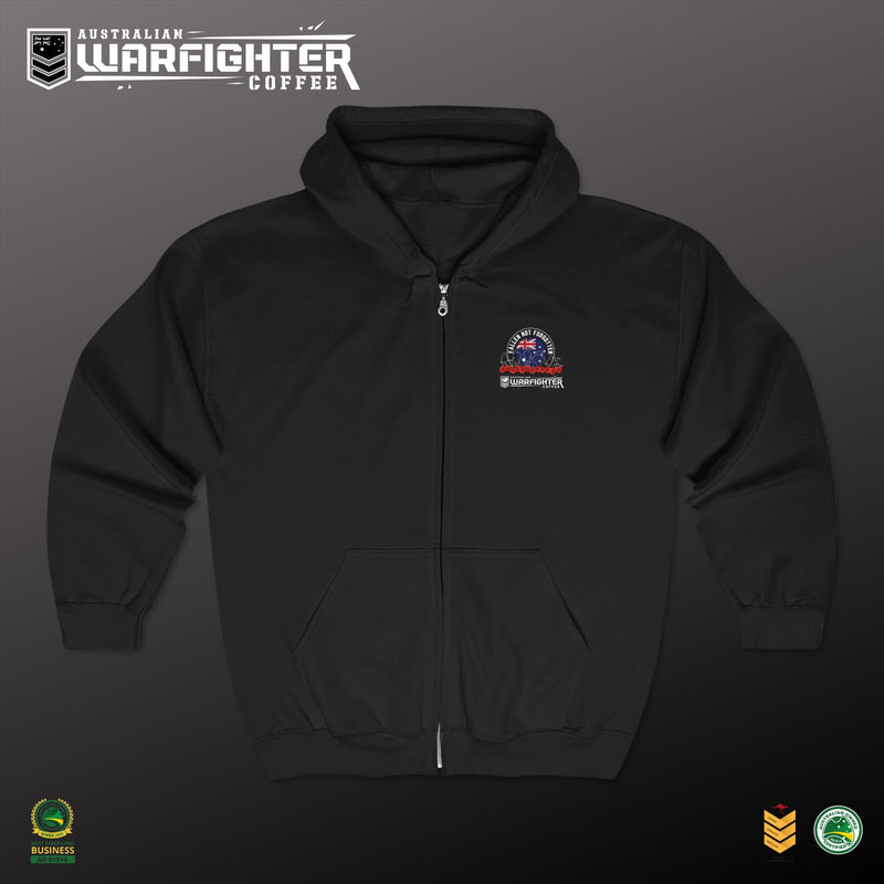 Fallen not Forgotten Hoodie Full Zip Hooded Sweatshirt