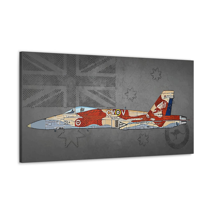 Canvas Wall Art -F/A-18A 3 SQN