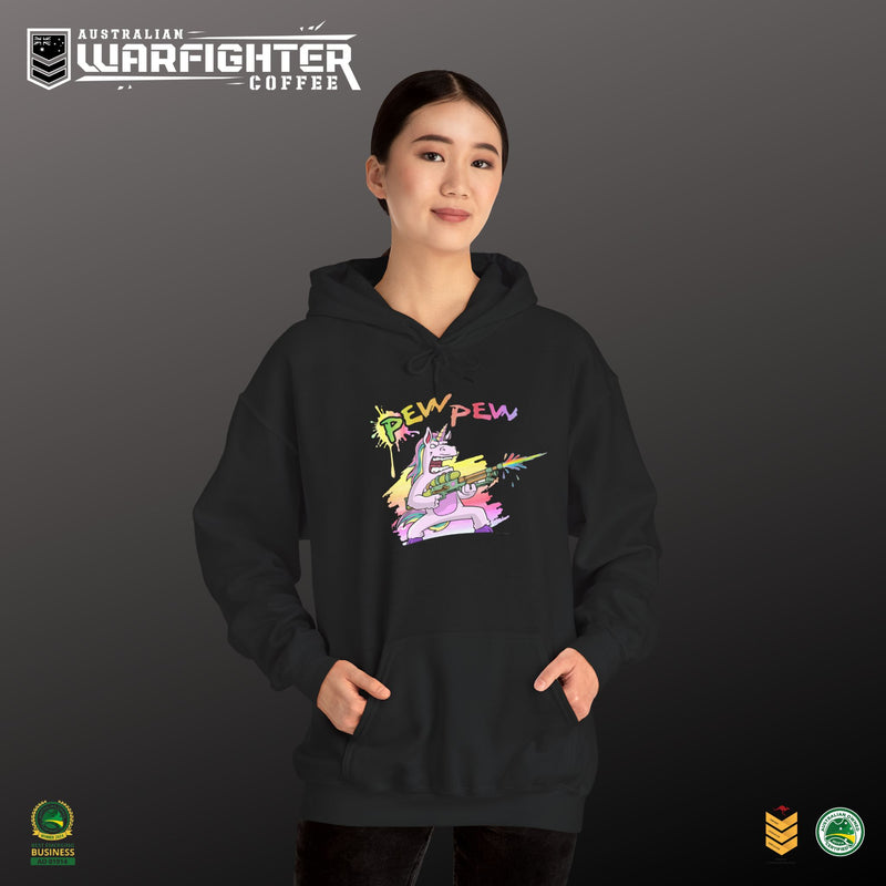 Pew Pew Unicorn Hoodie