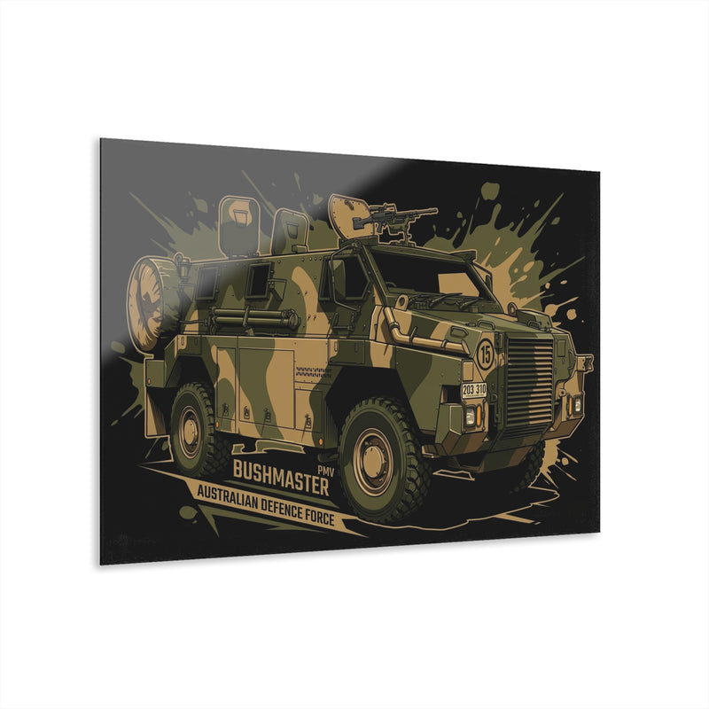 PMV Australian Bushmaster — full front view of print, Australian Warfighters Coffee