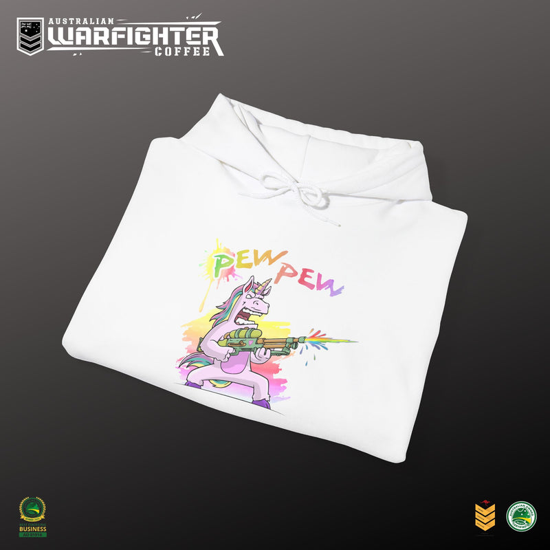 Pew Pew Unicorn Hoodie