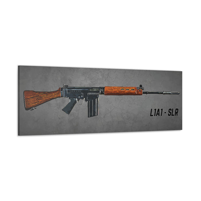 Canvas Wall Art - L1A1 Military Rifle Design