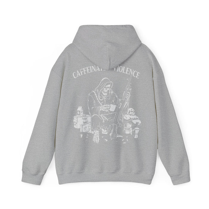 CAFFIENATED VIOLENCE - Hooded Sweatshirt