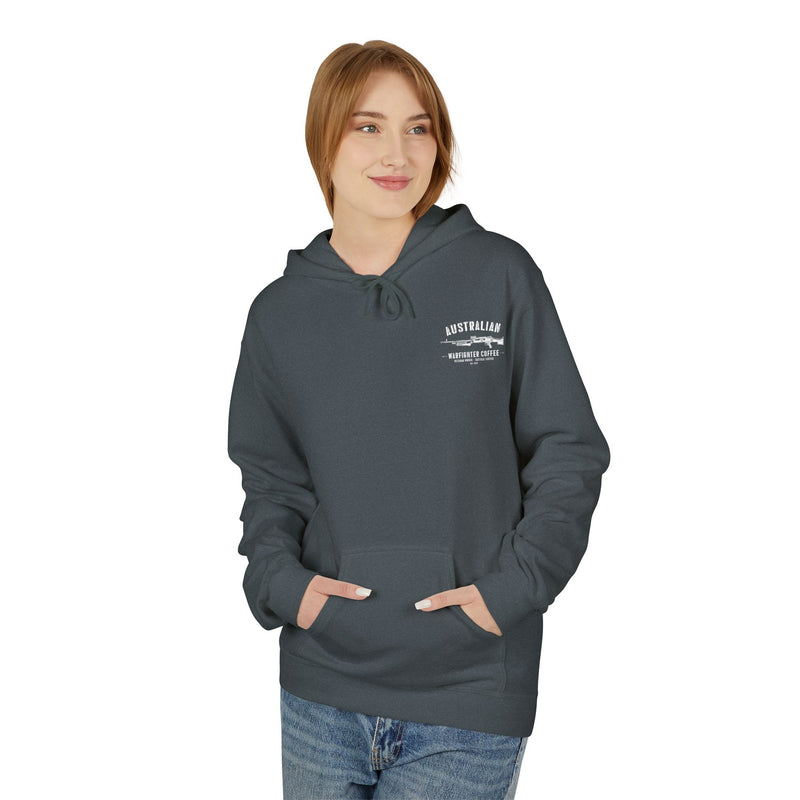 ANF Fallen Not Forgotten Hoodie - Unisex Midweight Fleece for Remembrance