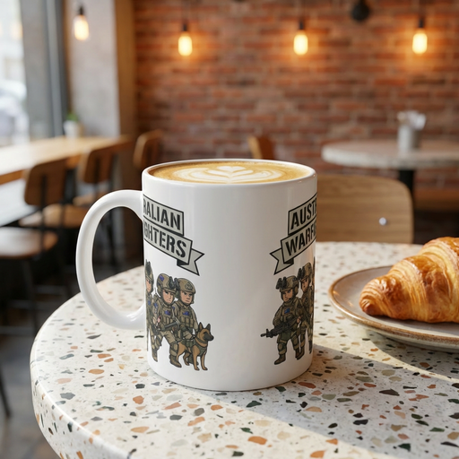 Australian Warfighters Ceramic Coffee Mug - Australian Warfighters Coffee