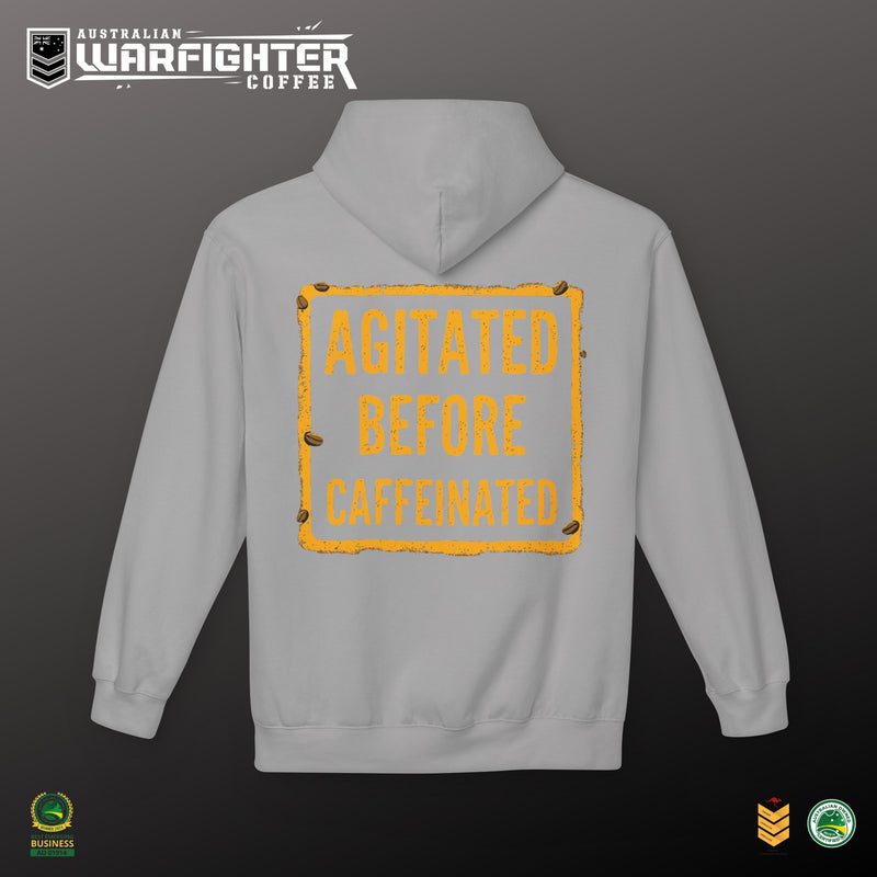 Agitated before Caffeinated Unisex Midweight Fleece