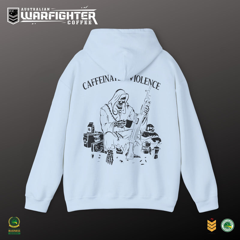 CAFFIENATED VIOLENCE - Hooded Sweatshirt