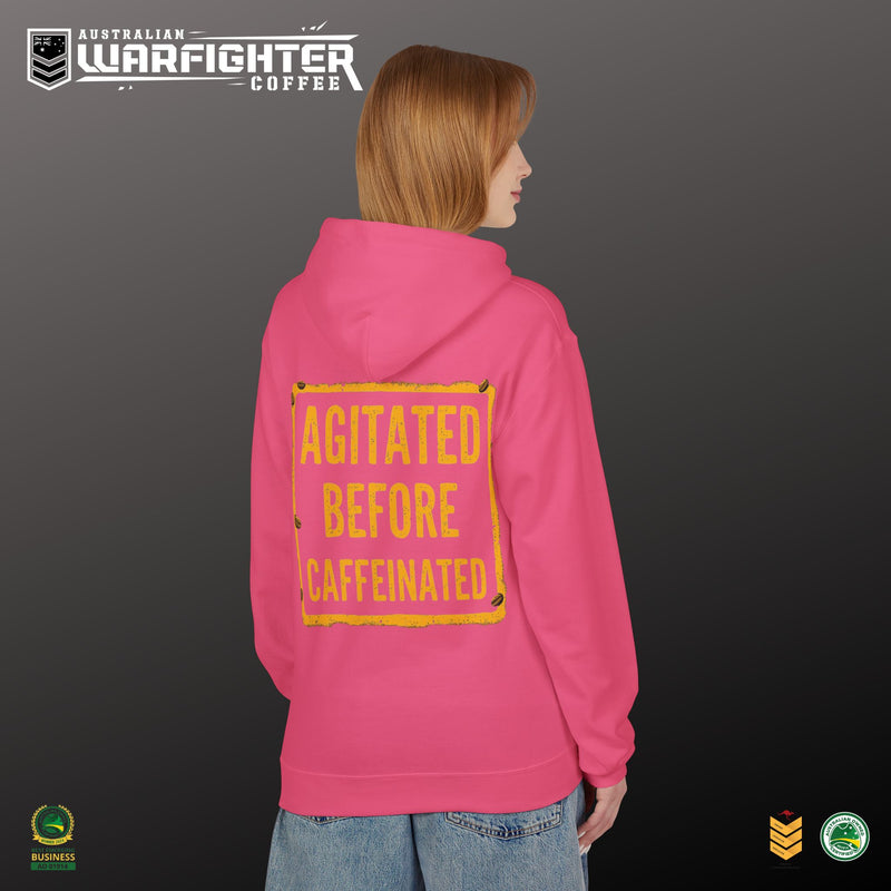 Agitated before Caffeinated Unisex Midweight Fleece