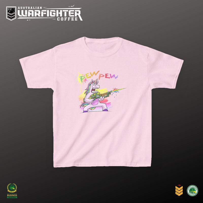PEW PEW UNICORN - KIDS CLOTHING