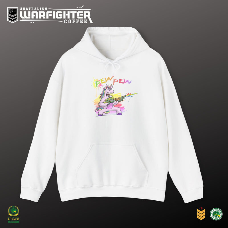 Pew Pew Unicorn Hoodie
