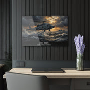 MH-60R ASW Dominance Acrylic Print — Military Helicopter Wall Art - Australian Warfighters Coffee