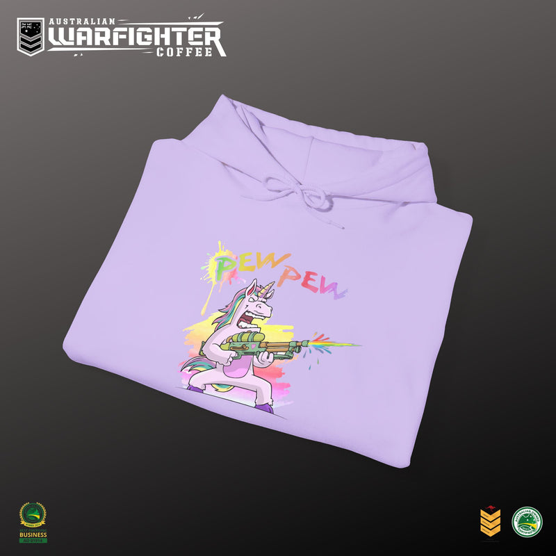 Pew Pew Unicorn Hoodie