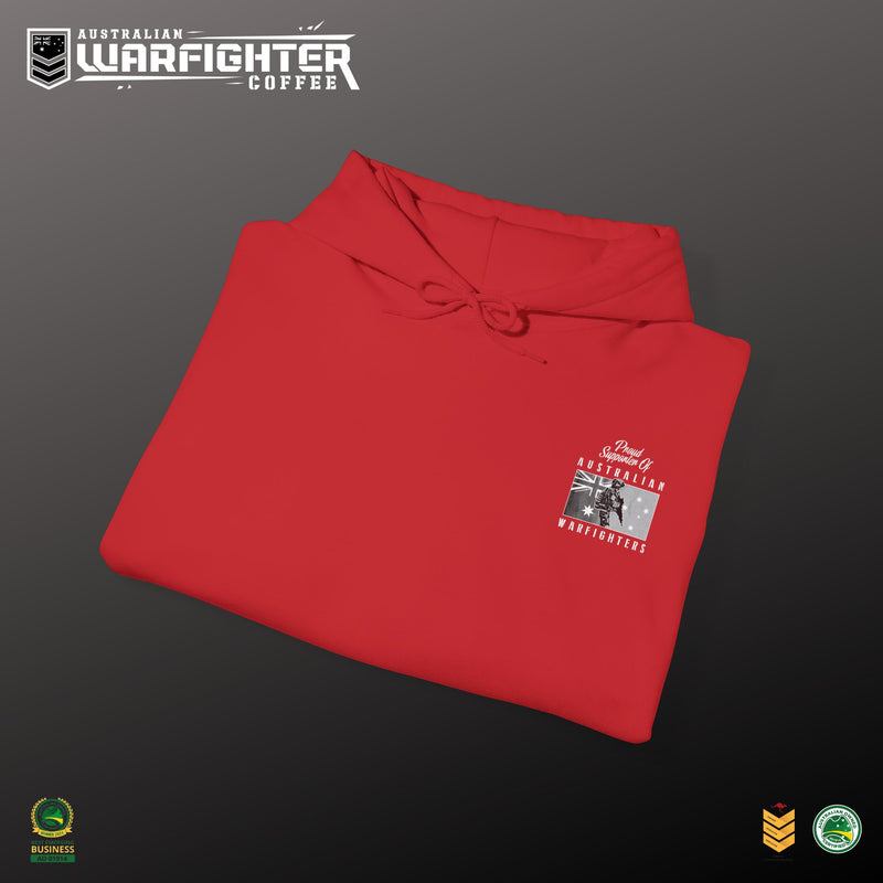 Proud Supporter of Australian Warfighters - Hooded Sweatshirt