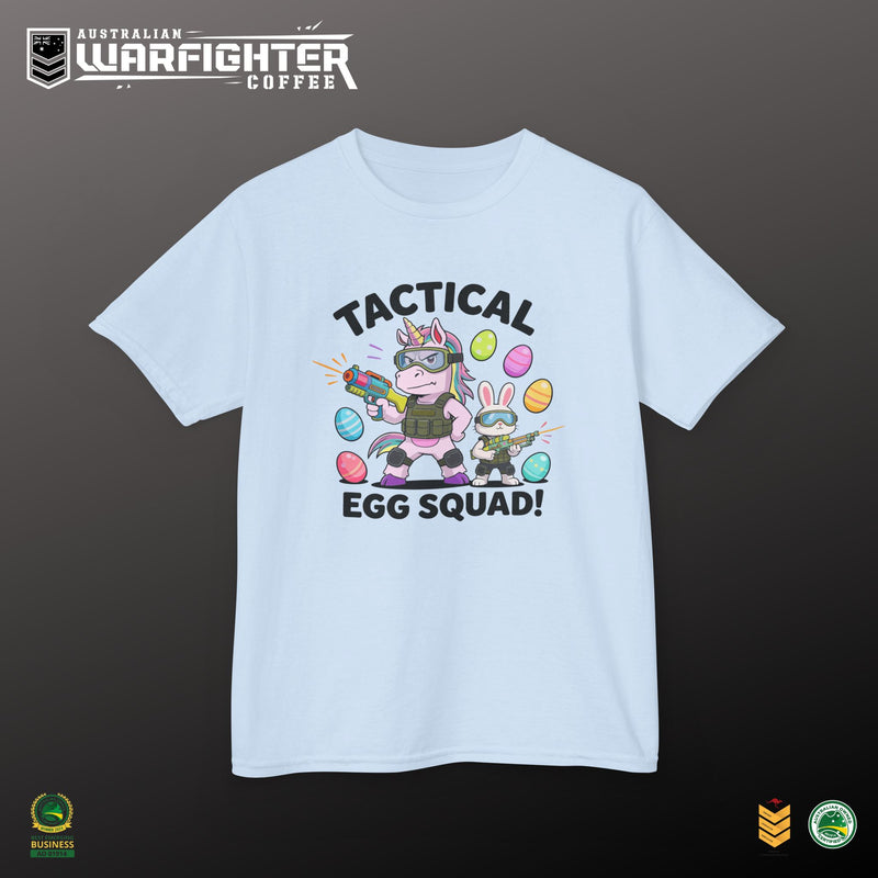 Kids Tee — "Tactical Egg Squad!"