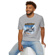 F-14 Tomcat US Navy Aviation T-Shirt — Vintage Fighter Jet Graphic — product tag detail, Australian Warfighters Coffee