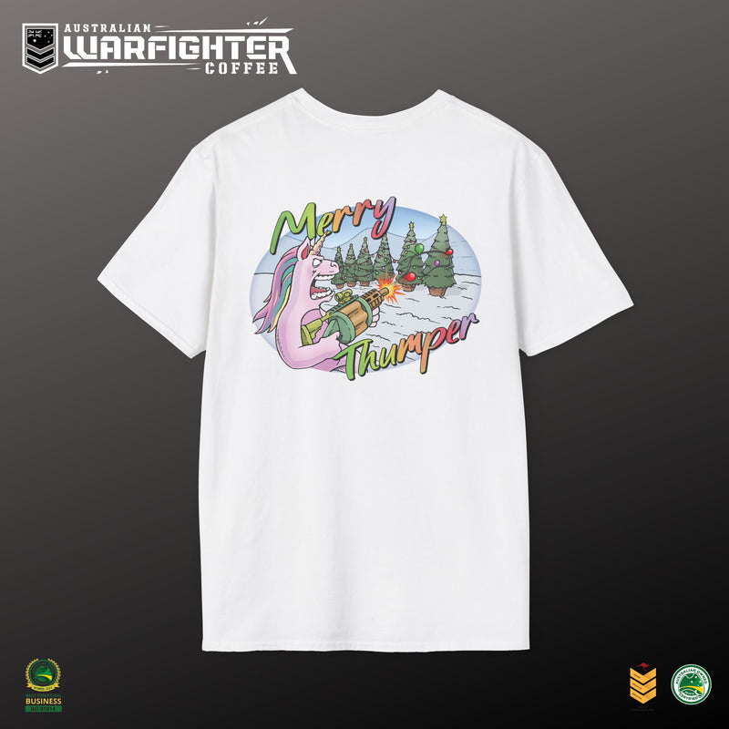 Christmas Adults Shirt - Merry Thumper Unisex T-Shirt