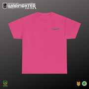 Wife of a Veteran T-Shirt — folded flat lay, Australian Warfighters Coffee
