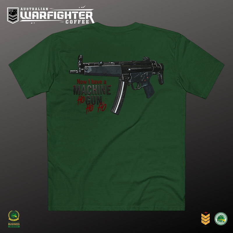 Now I have a Machine Gun Ho Ho Ho Christmas Tee