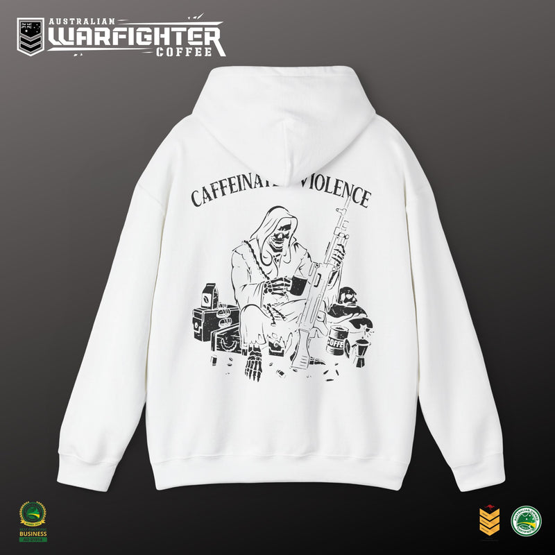 CAFFIENATED VIOLENCE - Hooded Sweatshirt