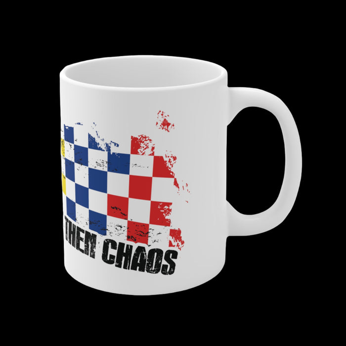 COFFEE FIRST THEN CHAOS - COFFEE CUP