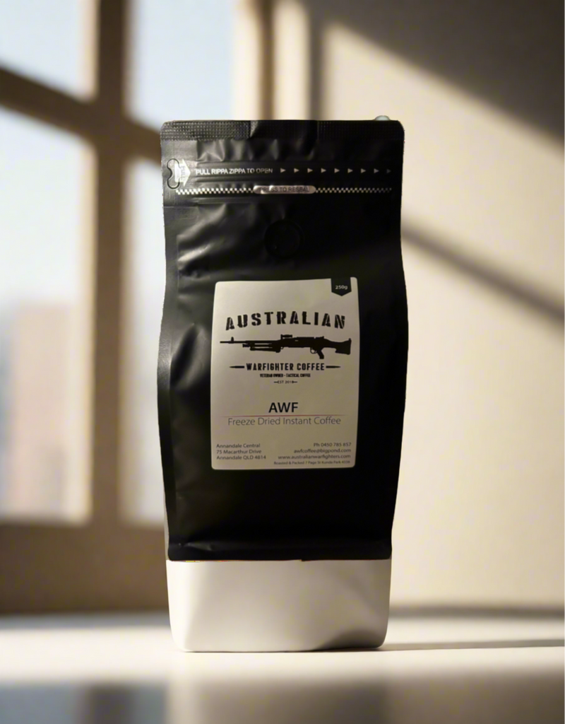 AWF Freeze Dried Coffee - Premium Veteran Instant Coffee