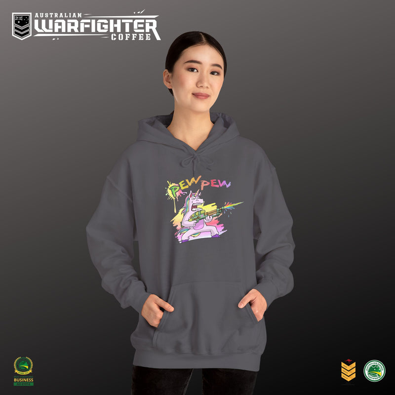 Pew Pew Unicorn Hoodie