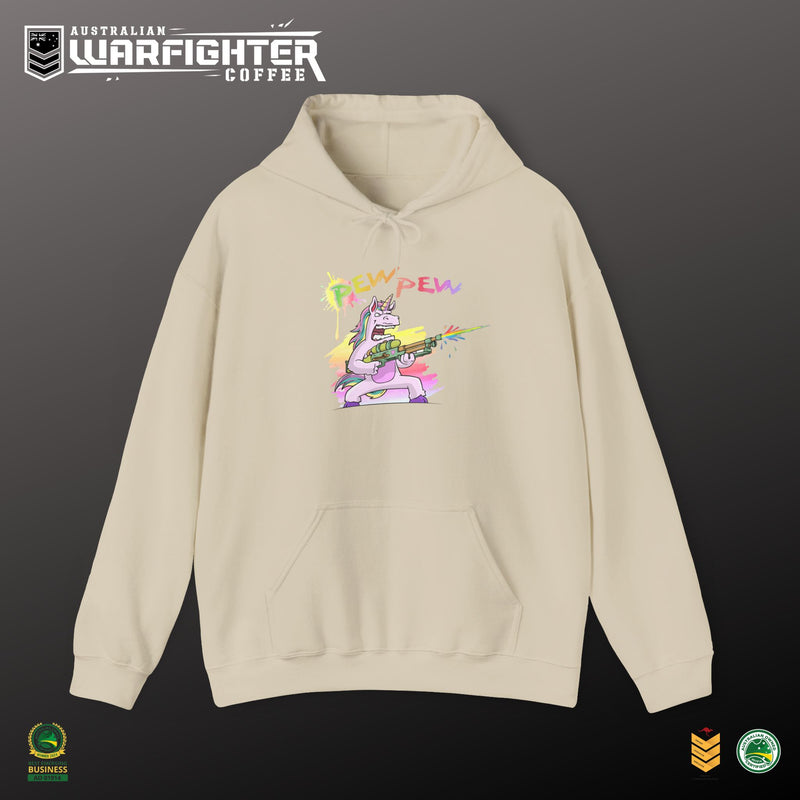 Pew Pew Unicorn Hoodie
