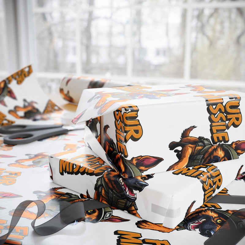 FUR MISSILE Wrapping Paper