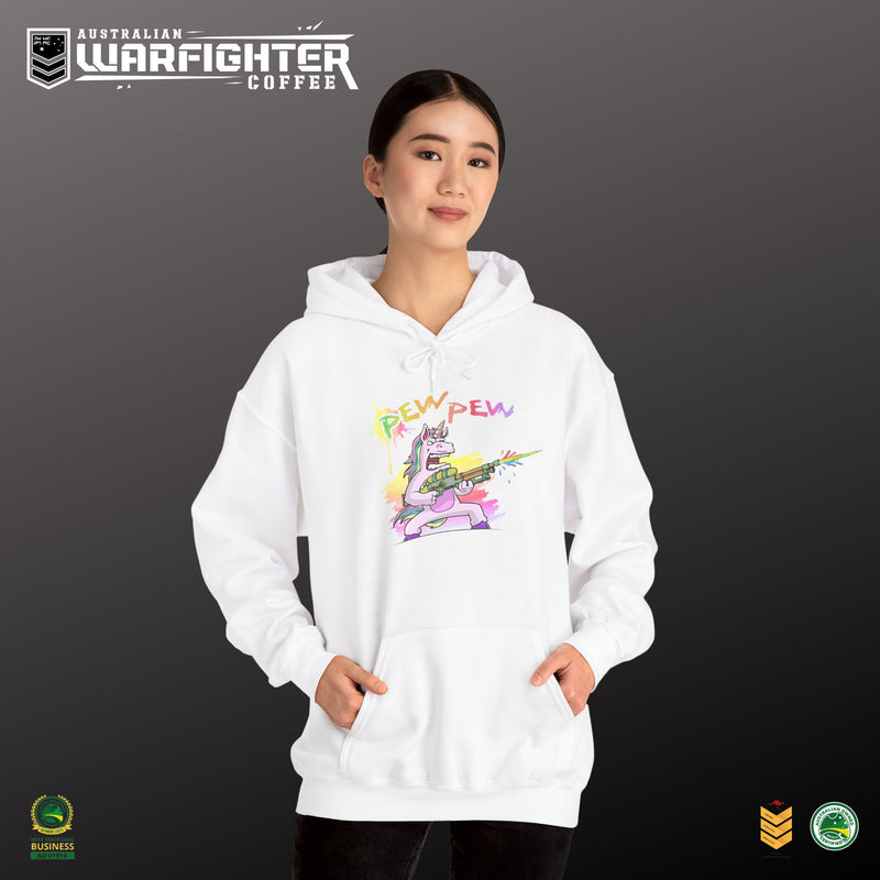 Pew Pew Unicorn Hoodie