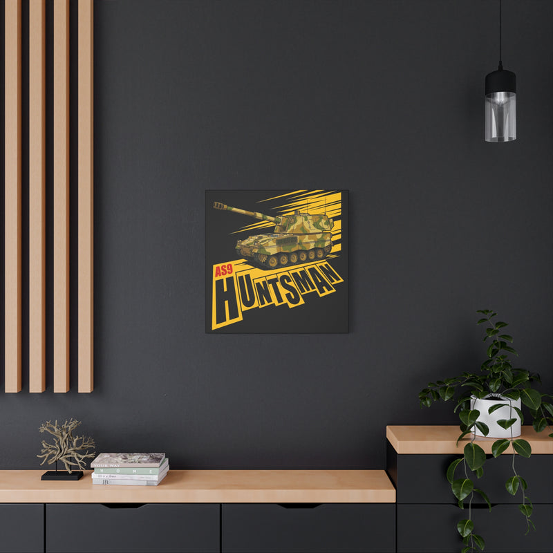 AS9 Huntsman Tank Canvas Print — Military Vehicle Wall Art