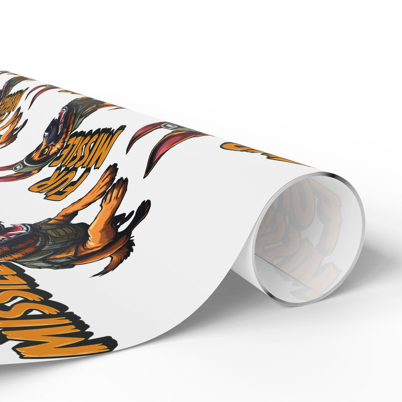 FUR MISSILE Wrapping Paper