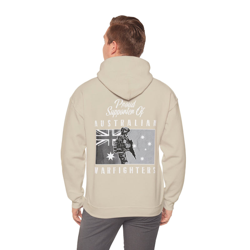 Proud Supporter of Australian Warfighters - Hooded Sweatshirt