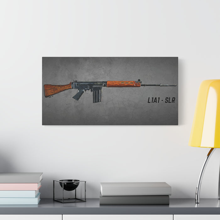 Canvas Wall Art - L1A1 Military Rifle Design