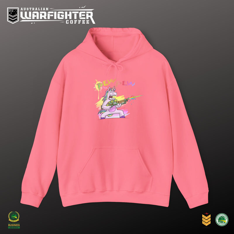 Pew Pew Unicorn Hoodie