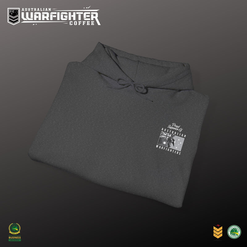 Proud Supporter of Australian Warfighters - Hooded Sweatshirt