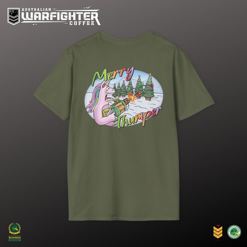 Christmas Adults Shirt - Merry Thumper Unisex T-Shirt