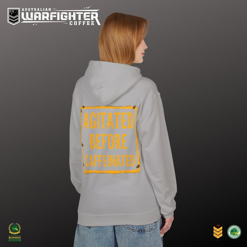 Agitated before Caffeinated Unisex Midweight Fleece