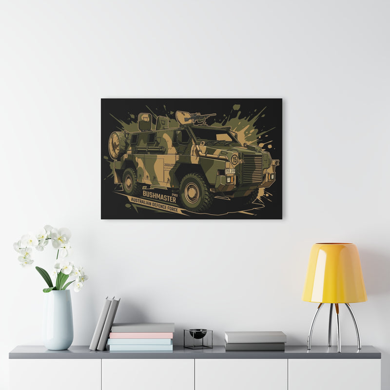 PMV Australian Bushmaster — frame corner detail, Australian Warfighters Coffee