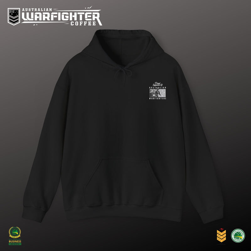 Proud Supporter of Australian Warfighters - Hooded Sweatshirt