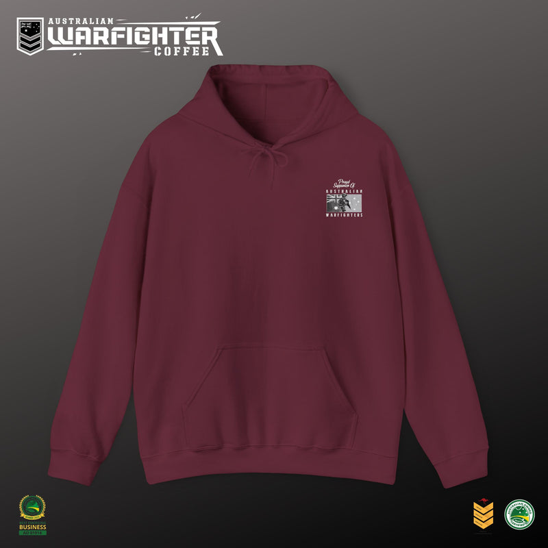 Proud Supporter of Australian Warfighters - Hooded Sweatshirt