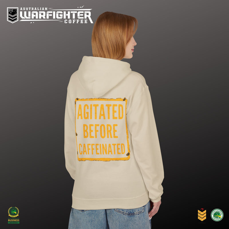 Agitated before Caffeinated Unisex Midweight Fleece