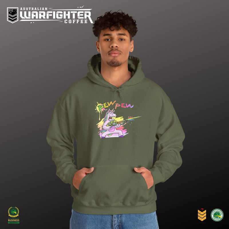 Pew Pew Unicorn Hoodie