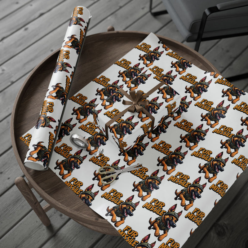 FUR MISSILE Wrapping Paper
