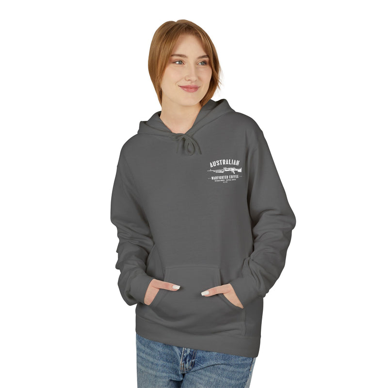ANF Fallen Not Forgotten Hoodie - Unisex Midweight Fleece for Remembrance