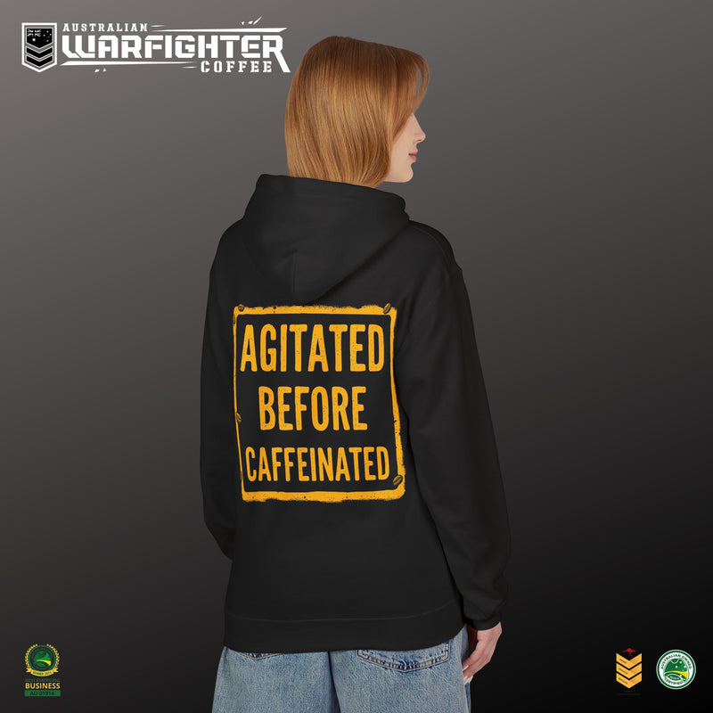 Agitated before Caffeinated Unisex Midweight Fleece