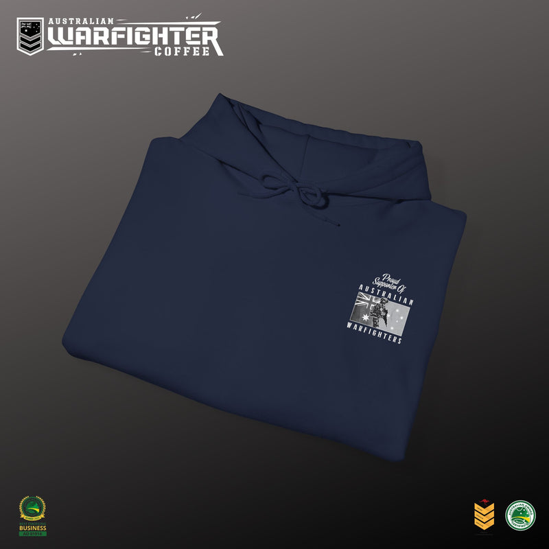 Proud Supporter of Australian Warfighters - Hooded Sweatshirt