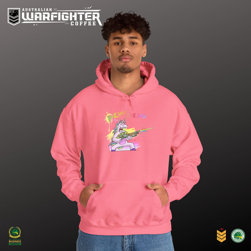 Pew Pew Unicorn Hoodie