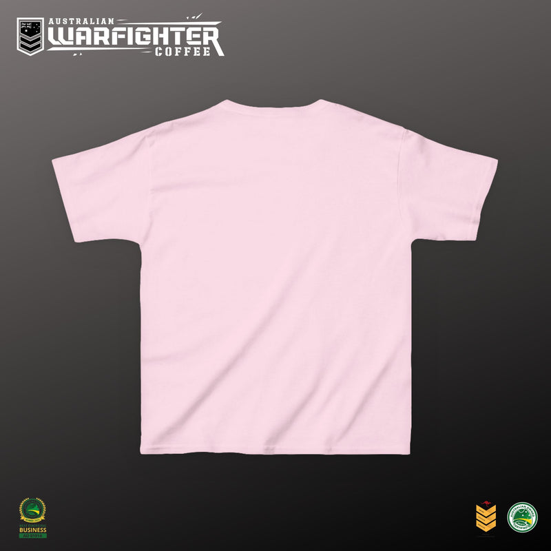 Kids Tee — "Hands of these eggs baby!"