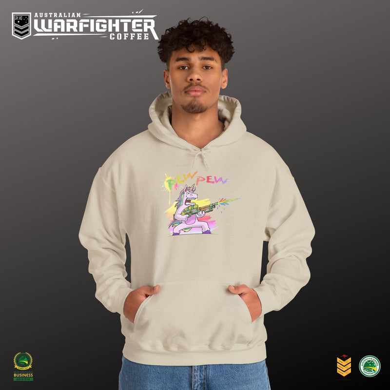 Pew Pew Unicorn Hoodie